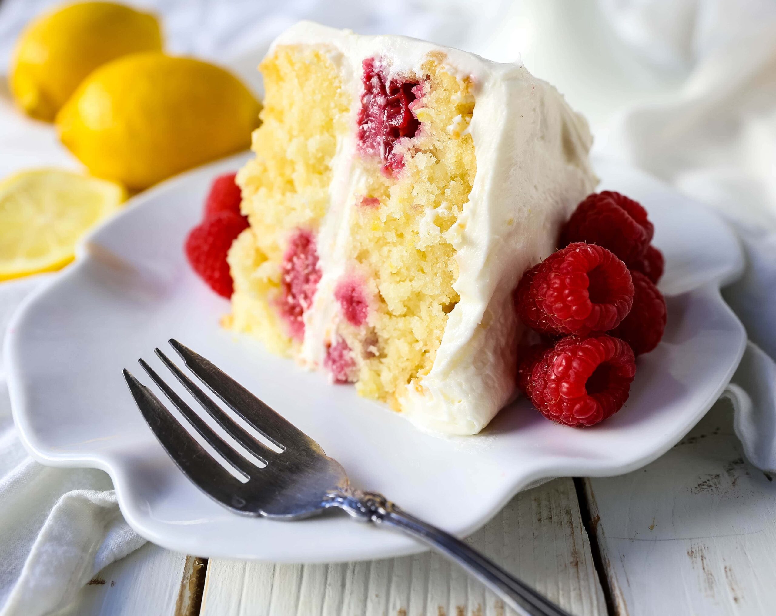 Lemon Raspberry Cake 9 scaled